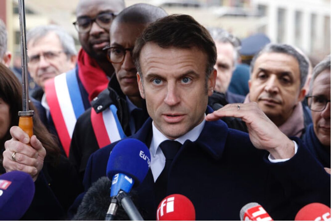 prancuzijos prezidentas macron
