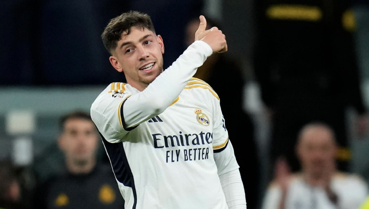 Federico Valverde rodo nyksti