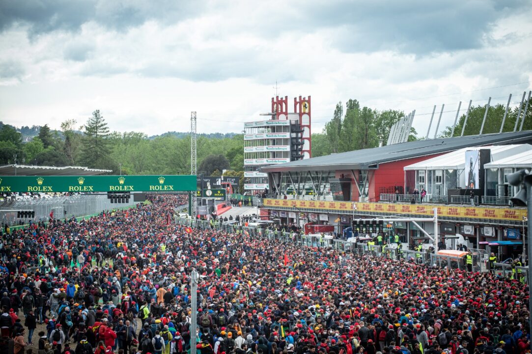 formules 1 fanai imolos trasoje